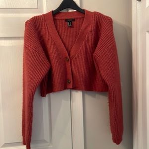 Forever 21 knit cropped sweater